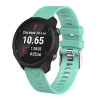 Smart Watch silicone polsband horlogeband voor Garmin Forerunner 245 (mintgroen)