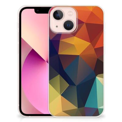 iPhone 13 mini | TPU Hoesje | Polygon Color