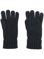 N.Peal gants en maille épaisse - Bleu