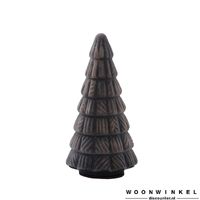 Christmas trash brown glass tree round blocks s - thumbnail