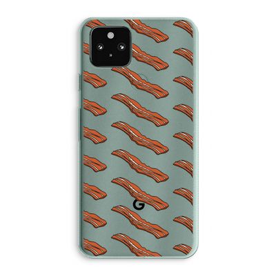 Bacon to my eggs #2: Google Pixel 5a 5G Transparant Hoesje