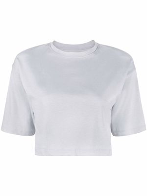 LouLou de Saison t-shirt Gupo crop à manches courtes - Gris