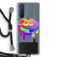 Lip Palette: Sony Xperia 5 II Transparant Hoesje met koord