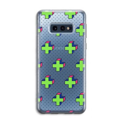 8-bit N°10: Samsung Galaxy S10e Transparant Hoesje