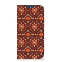 iPhone 14 Pro | Hoesje met Magneet | Batik Brown