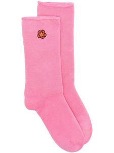 Kenzo chaussettes à motif Boke Flower brodé - Rose