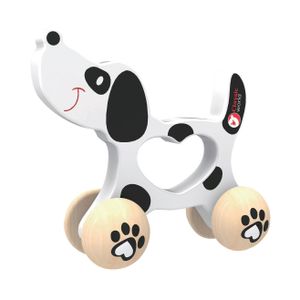 Classic World world houten duwfiguur hond