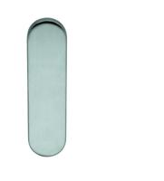 Blindschild (afdek) stuk PL rvs mat KS