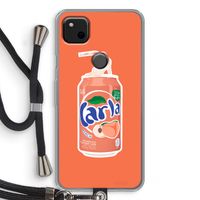 S(peach)less: Pixel 4a Transparant Hoesje met koord