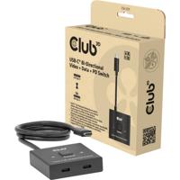 club3D CSV-2511 USB-C (USB 3.2 Gen 2) adapter Bidirectioneel bruikbaar, LED-weergave
