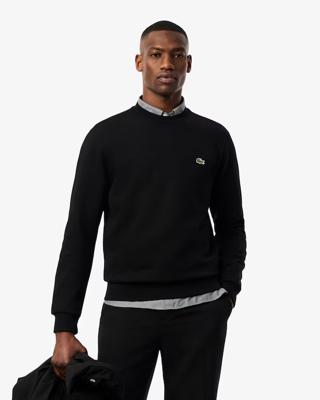 Lacoste Basic Sweater Heren Zwart - Maat L - Kleur: Zwart | Soccerfanshop