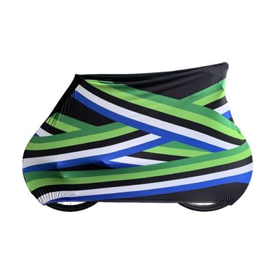 DS COVERS telo copribici full bike sock a strisce