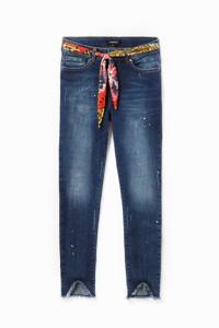 Skinny enkeljeans - BLUE - 33