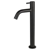 Differnz koudwaterkraan hoog - 28.5 x 11.5 cm - mat zwart