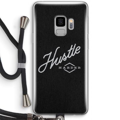Hustle: Samsung Galaxy S9 Transparant Hoesje met koord