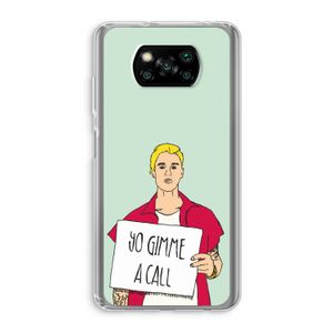 Gimme a call: Xiaomi Poco X3 NFC Transparant Hoesje