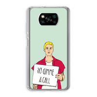 Gimme a call: Xiaomi Poco X3 NFC Transparant Hoesje
