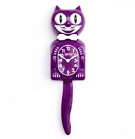 The Classic Kit-Cat-Klock Boysenberry Paarse Editie Klok
