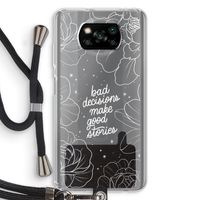Good stories: Xiaomi Poco X3 NFC Transparant Hoesje met koord