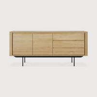Ethnicraft Dressoir 'Shadow' Geolied Eikenhout, 180cm