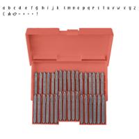 We R Makers • alphabet stamps handwritten font lower case and symbols with case