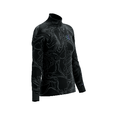 Compressport Hurricane windproof jkt dames - ZWART - Dames