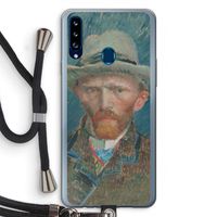 Van Gogh: Samsung Galaxy A20s Transparant Hoesje met koord Van Gogh: Samsung Galaxy A20s Transparant Hoesje met koord