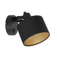 Steinhauer Zwart wandlampjeOrnoir - 3333ZW