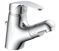 Ngk Eisl vico meraan wastafel met uittrekbare mousseur | chroom - ni075tco ni075tco