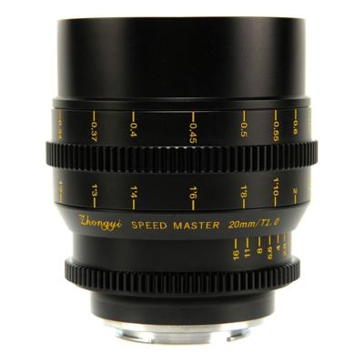 Zhongyi Mitakon 35mm T1.0 S35 Cine lens voor Nikon Z