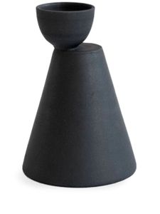 Origin Made vase en argile Charred Cone (27 cm) - Noir