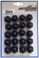 AUTOSTYLING SEEHASE Rad-caps 17 mm sb black 05
