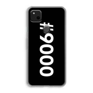 #9000: Google Pixel 4a Transparant Hoesje