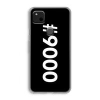 #9000: Google Pixel 4a Transparant Hoesje