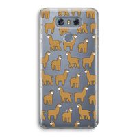 Alpacas: LG G6 Transparant Hoesje Alpacas: LG G6 Transparant Hoesje