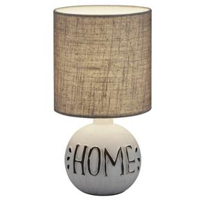 Trio Landelijke schemerlamp Esna Home 16cm grijs R50651025