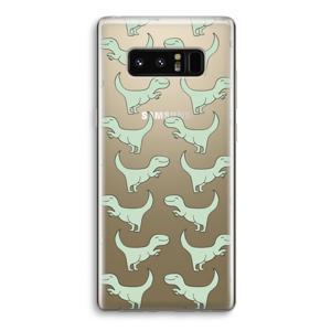 Dinos: Samsung Galaxy Note 8 Transparant Hoesje