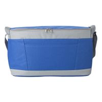 Koelbox/koeltas blauw/grijs 18 liter   -