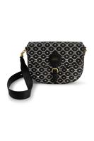 Crossbag SA print - black/off white - 07462