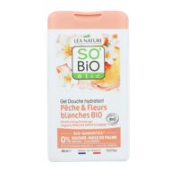 Showergel peach & white flowers bio 450 Milliliter