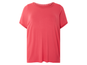 esmara Dames T-shirt - plus size (Koraal, XXL (52/54))