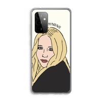 Mary Kate: Samsung Galaxy A72 Transparant Hoesje