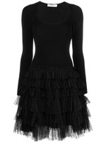 TWINSET robe à jupe en tulle - Noir