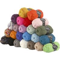 Creativ Company Melbourne wolgaren, l: 92 m, 24x50 gr/ 1 doos