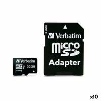 SDHC Geheugenkaart Verbatim 32 GB (10 Stuks)