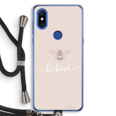 Be(e) kind: Xiaomi Mi Mix 3 Transparant Hoesje met koord
