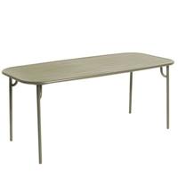 Petite Friture Week-end tuintafel 180x85 jade green