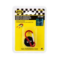 Karabijnhaak Bensontools Rood Magneet Staal (2,5 cm)