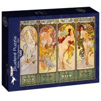 Mucha - Four Seasons Puzzel 1000 stukjes