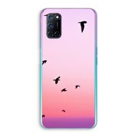 Fly away: Oppo A92 Transparant Hoesje